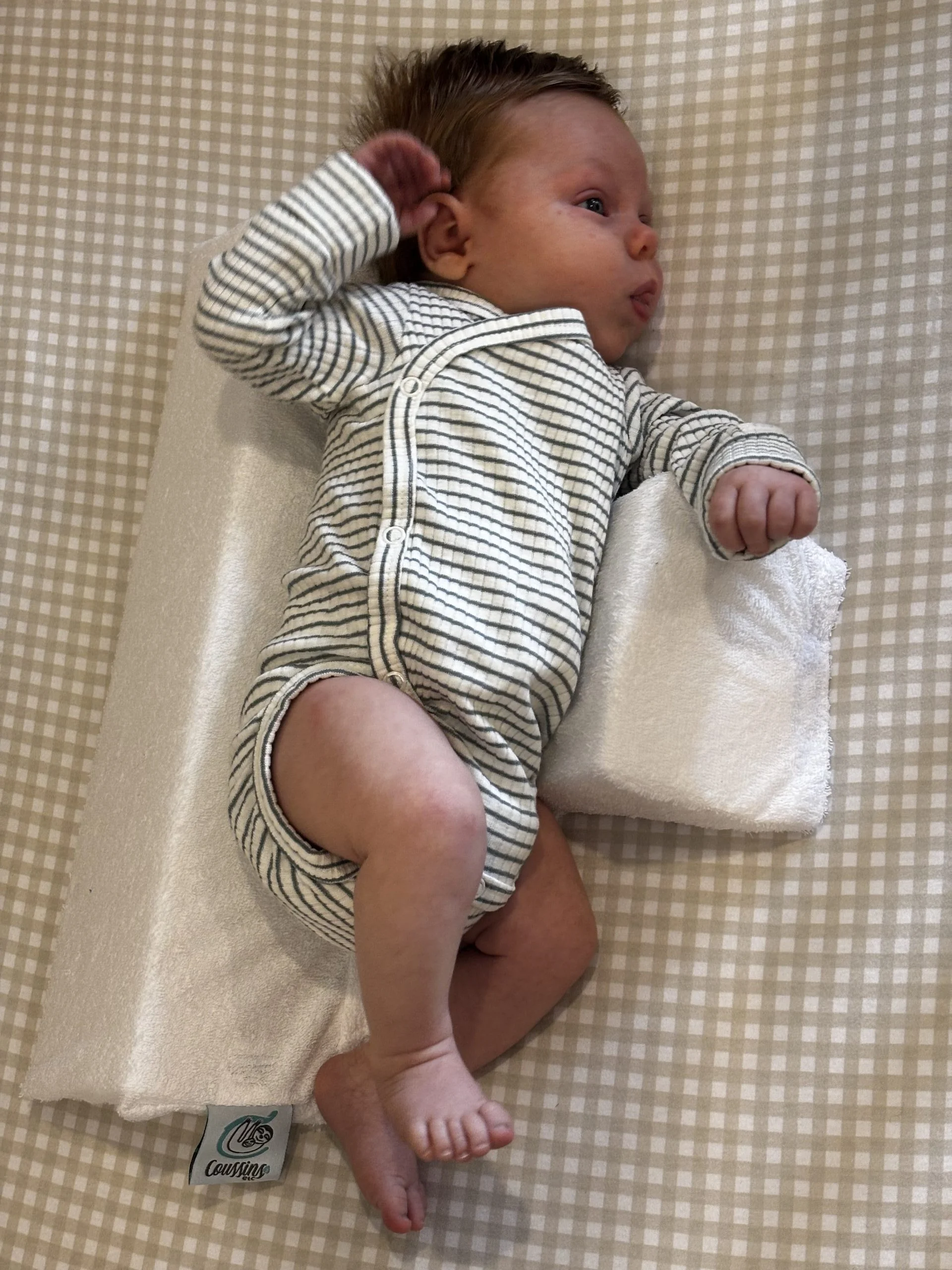 Coussin de positionnement latéral - Plagiocéphalie