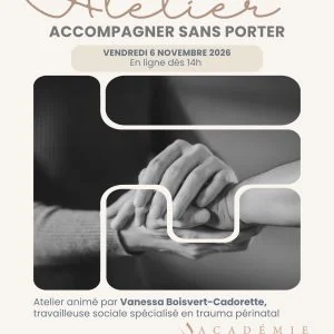 Atelier pour profesionnel - Accompagner sans porter